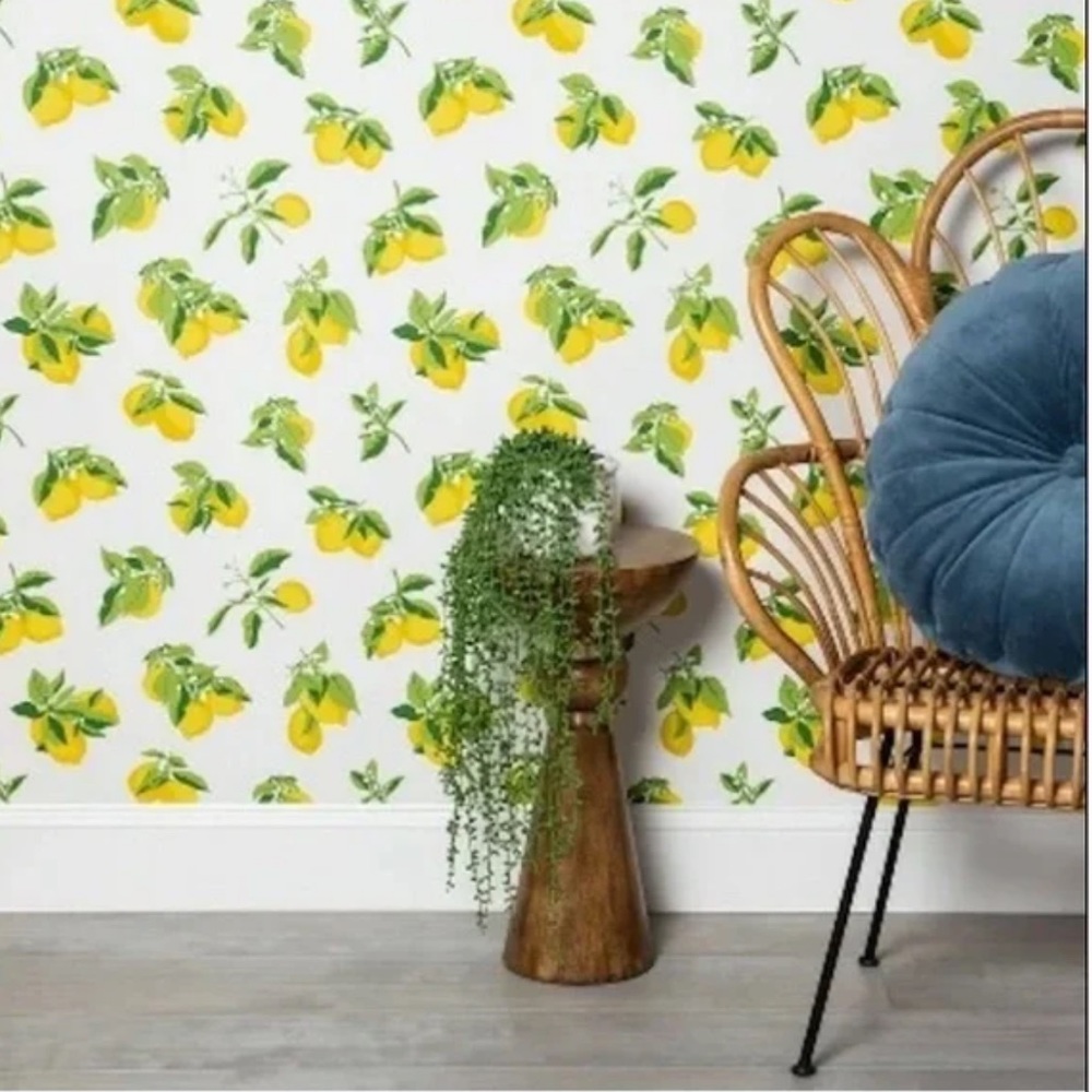 OpalHouse Lemons Wallpaper